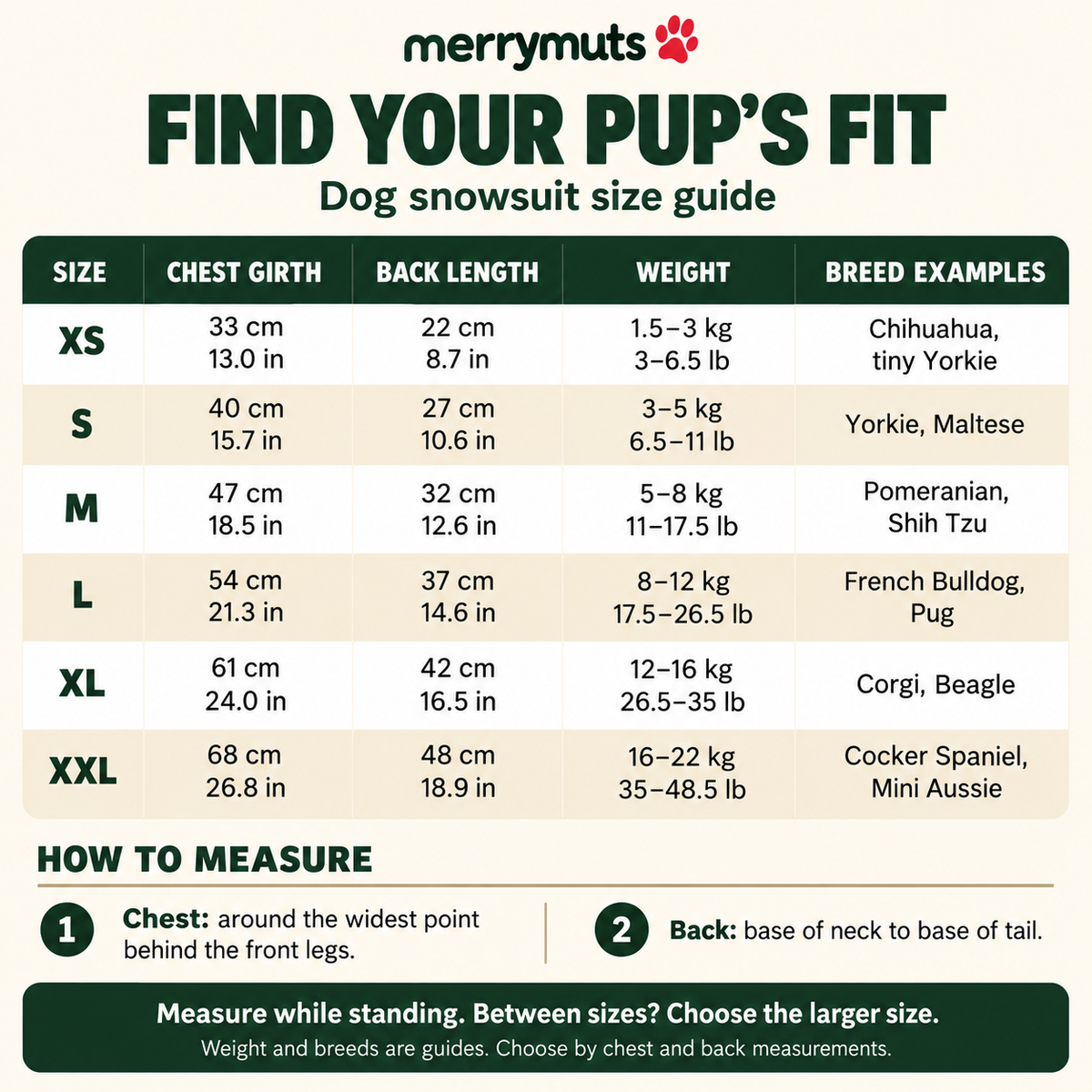 Merry Muts Dog Snowsuit