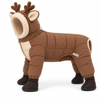 Merry Muts Dog Snowsuit